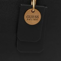 Classic Handbag GUESS - Stephi Girlfriend Satchel HWVE78 75070 BLA Black -GUESS Sales Store 0190231531531 04 pl 1