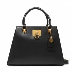 Classic Handbag GUESS - Stephi Girlfriend Satchel HWVE78 75070 BLA Black