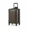 Suitcases Small Trolley GUESS - Hemingway Travel TWS734 29430 BROWN Brown