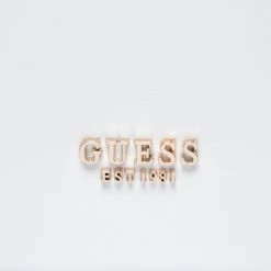 Classic Handbag GUESS - Tiera Bucket HWVG84 91010 WHI White -GUESS Sales Store 0190231568810 04 plj