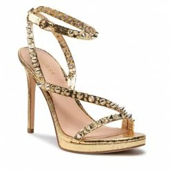Elegant Sandals Sandals GUESS - Kaiha FL6KIH LEL03 GOLD Gold