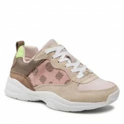 Sneakers Trainers GUESS - Luckee2 FL6LCK FAL12 TAUPE Beige, Colourful