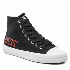 Plimsolls Sneakers GUESS - Ederle Hi Ii FM6EHS FAB12 BLACK Black