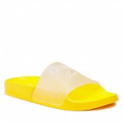 Clogs And Mules Slides GUESS - Dina FJ6DIN ELE19 YELLO Yellow