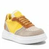 Laced Shoes Trainers GUESS - Af1 FI6GAF LEA12 LTGRE Colourful, Yellow
