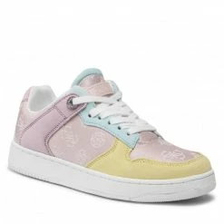 Sneakers Trainers GUESS - Ballinn FL6BNL FAL12 LILAC Beige, Colourful