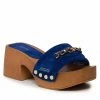 Casual Mules Slides GUESS - Clarissa FL6CSS SUE01 BLUE Blue