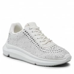 Sneakers Trainers GUESS - Deglitz FL6DGZ FAB12 SILVE White