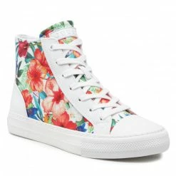 Sneakers GUESS - Powr FL6POW FAP12 FLOWE White, Colourful