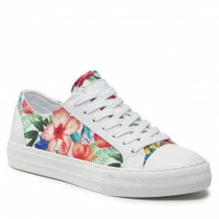 Sneakers GUESS - Passit FL6PSS FAP12 FLOWE White, Colourful