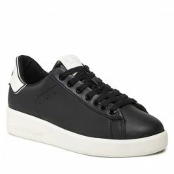 Sneakers Trainers GUESS - Rockies FL6RKE LEA12 BLACK Black