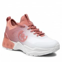 Sneakers Trainers GUESS - Teckie2 FL6T2C ELE12 WHBUS White, Pink