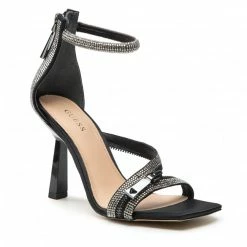 Elegant Sandals Sandals GUESS - Jeomie FL7JME SAT03 BLACK Black