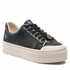 Sneakers Trainers GUESS - Lullu FL7LUL LEA12 BLACK Black