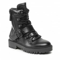 Ankle Boots GUESS - Oklee FL7OKL LEA10 BLACK Black