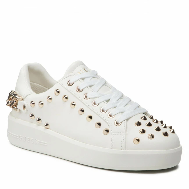 Sneakers Trainers GUESS - Renatta FL7RNT LEA12 MILK White 1 Sneakers Trainers GUESS - Renatta FL7RNT LEA12 MILK White