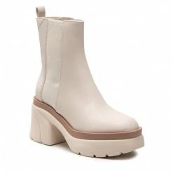 Ankle Boots GUESS - Vaneta FL7VAN LEA10 IVORY Beige