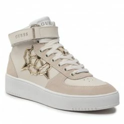 Sneakers Trainers GUESS - Vyves FL7VYV LEA12 IVORY Beige