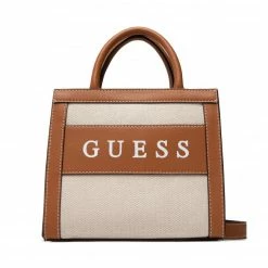 Classic Handbag GUESS - HWWB86 99760 NATURAL/COGNAC Beige