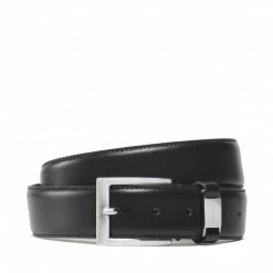 Men's Belts Men's Belt GUESS - BM7598 LEA35 BLA Black