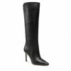 Jackboots Knee High Boots GUESS - Dayton FL8DYT LEA11 BLACK Black