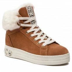 Sneakers Trainers GUESS - Ruke2 FL8RK2 SUE12 RHUM Brown