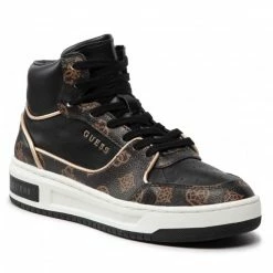 Sneakers Trainers GUESS - Tullia FL8TUL SMF12 BLKBR Black