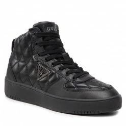 Sneakers Trainers GUESS - Vyves FL8VYV LEA12 BLACK Black