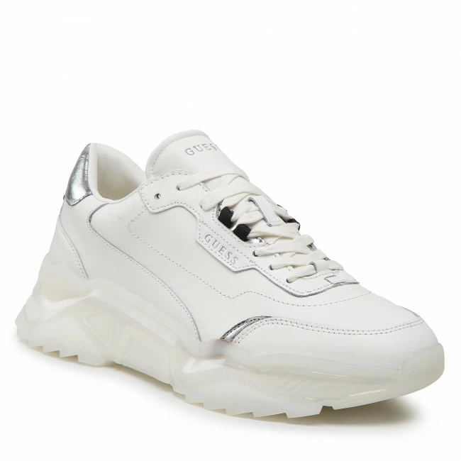Sneakers Trainers GUESS - Massa FM8MAS LEA12 WHISI White 1 Sneakers Trainers GUESS - Massa FM8MAS LEA12 WHISI White