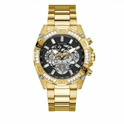 Men's Wristwatch GUESS - Trophy GW0390G2 Gold Gold