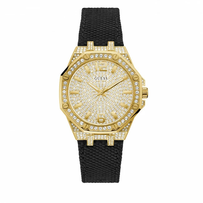 Women's Wristwatch GUESS - Shimmer GW0408L2 Black/Gold Black, Gold 1 Women's Wristwatch GUESS - Shimmer GW0408L2 Black/Gold Black, Gold