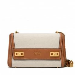 Evening Handbags Handbag GUESS - Katey Flap Shoulder Bag HWHA78 70190 NTC Beige