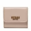 Women's Wallets Small Women's Wallet GUESS - Abey (VB) Slg SWVB85 58440 LGR Beige