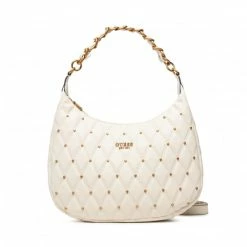 Classic Handbag GUESS - Triana (QS) HWQS85 53020 IVORY Beige