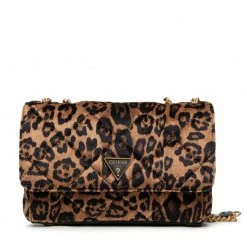 Classic Handbag GUESS - Cessily (LB) HWLB76 79210 LEO Brown