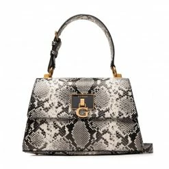 Classic Handbag GUESS - Stephi (KB) HWKB78 75200 BKW Beige, Black