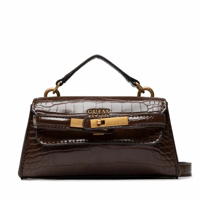 Classic Handbag GUESS - Enisa (CB) Mini Bags HWCB84 21770 BRO Brown 1 Classic Handbag GUESS - Enisa (CB) Mini Bags HWCB84 21770 BRO Brown