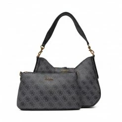 Classic Handbag GUESS - Eco Brenton (ESB) HWESB8 39002 CLO Grey