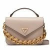 Classic Handbag GUESS - Retour (VB) Mini Bags HWVB86 64780 LGR Beige