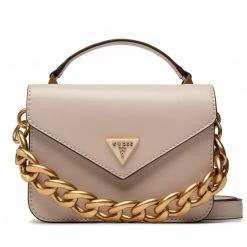 Classic Handbag GUESS - Retour (VB) Mini Bags HWVB86 64780 LGR Beige