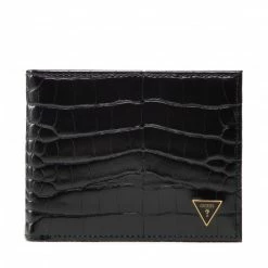 Men's Wallets Large Men's Wallet GUESS - SMEEVN LEA20 BLA Black