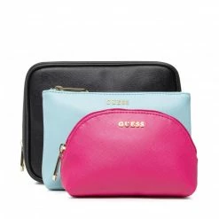 Leather Beauty Case Set GUESS - Vanille Accessories PWVANI P2350 BML Black, Blue, Pink