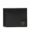 Credit Card Holder GUESS - Scala Slg SMSCLA LEA23 BLA Black