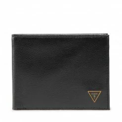 Men's Wallets Duży Portfel Męski GUESS - Scala Slg SMSCLA LEA27 BLA Black