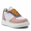 Laced Shoes Trainers GUESS - Afi FI6GAF LEA12 WHITE White, Pink