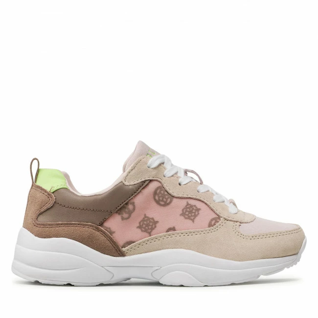Sneakers Trainers GUESS - Luckee2 FL6LCK FAL12 TAUPE Beige, Colourful 2 Sneakers Trainers GUESS - Luckee2 FL6LCK FAL12 TAUPE Beige, Colourful - Image 2