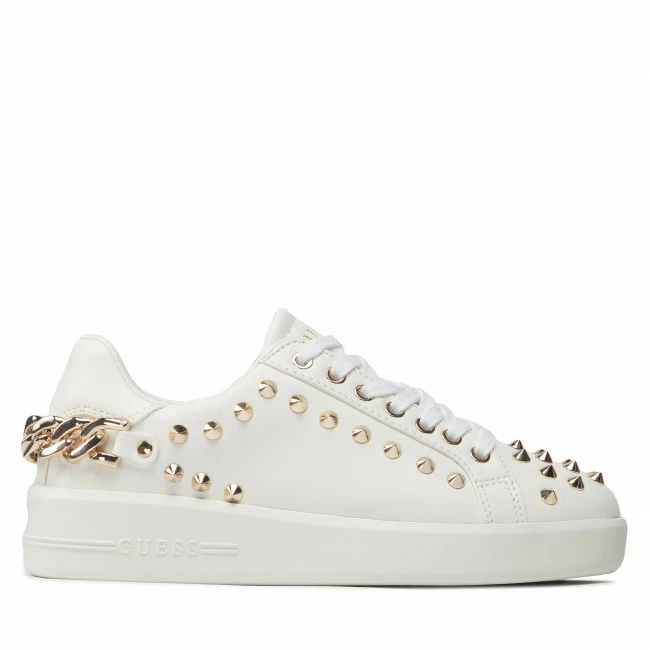 Sneakers Trainers GUESS - Renatta FL7RNT LEA12 MILK White 2 Sneakers Trainers GUESS - Renatta FL7RNT LEA12 MILK White - Image 2
