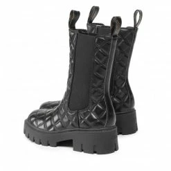 Elastic-sides Chelsea Boots GUESS - Serlen FL7SRL LEA10 BLACK Black -GUESS Sales Store 02 0000300743157 pa