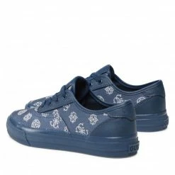 Sneakers Plimsolls GUESS - Perezz FL6PRZ FAL12 DENIM Navy Blue -GUESS Sales Store 03 0000209880878 rz