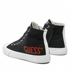 Plimsolls Sneakers GUESS - Ederle Hi Ii FM6EHS FAB12 BLACK Black -GUESS Sales Store 03 0000209881691 rz
